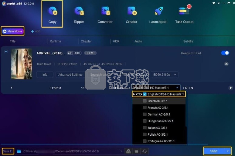 DVDFab UHD Cinavia Removal(多功能UHD Cinavia删除工具)