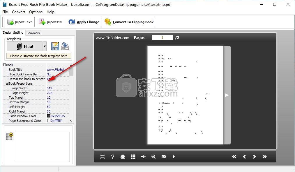 Boxoft Free Flash Flip Book(flash翻页书制作软件)
