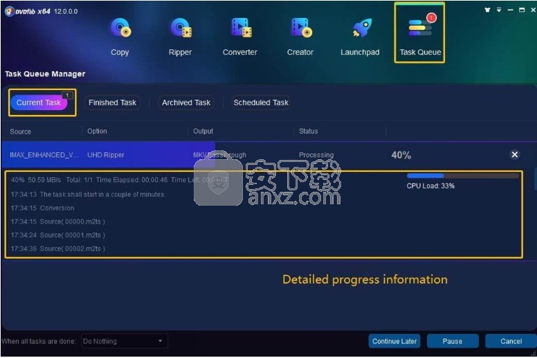 DVDFab UHD Ripper(多功能4k电影翻录与刻录工具)