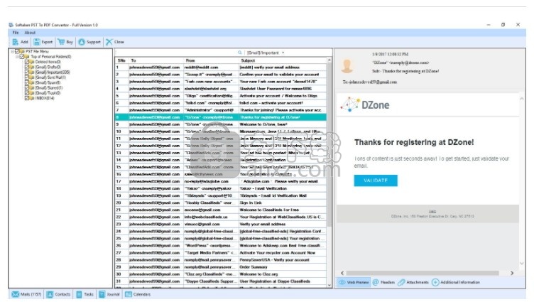 Softaken PST to PDF Converter(PST转PDF转换器)