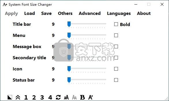 System Font Size Changer(系统字体大小修改器)