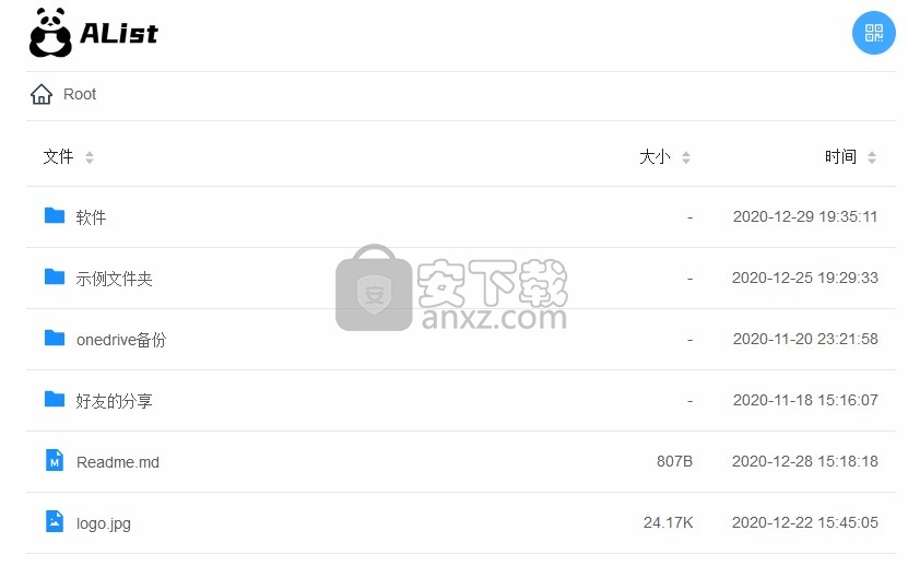 alist(阿里云盘目录文件列表)