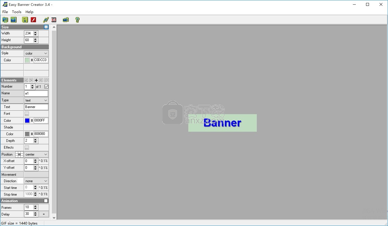 Easy Banner Creator(多功能动画设计与制作工具)