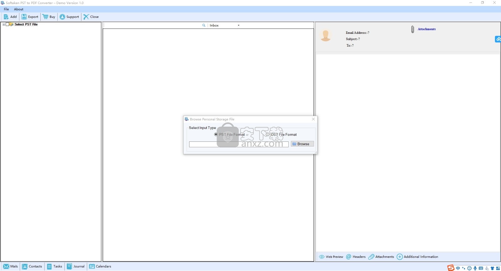 Softaken PST to PDF Converter(PST转PDF转换器)