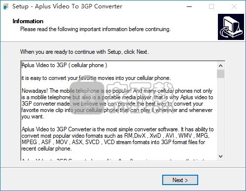 Aplus Video to 3GP Converter(多功能视频转3GP转换器)