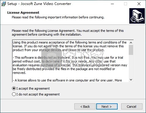 Jocsoft Zune Video Converter(Zune视频格式转换器)