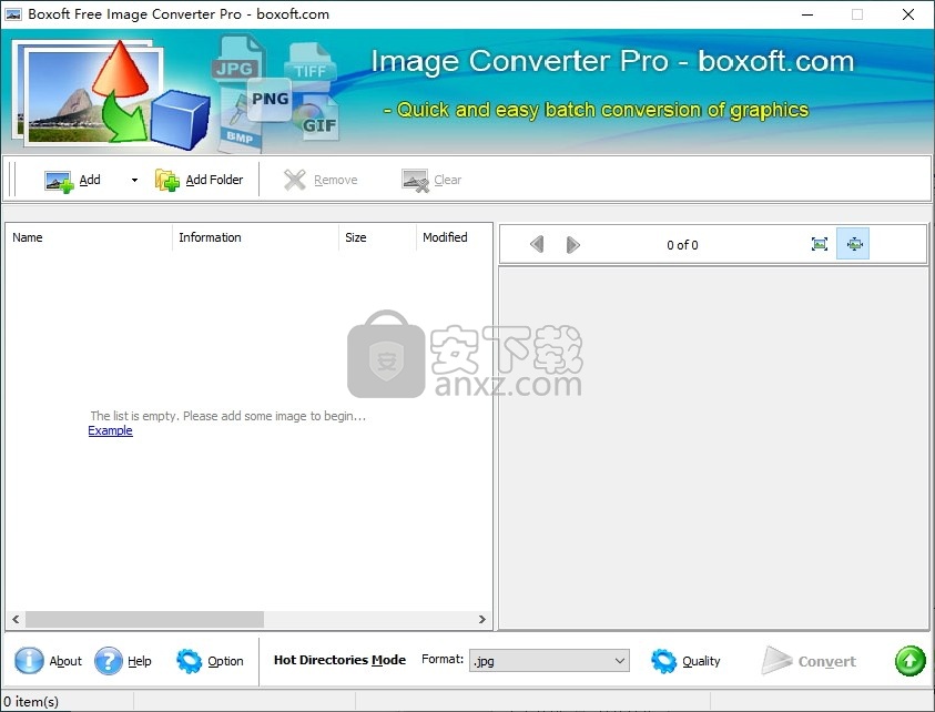 Boxoft Free Image Converter(免费图片转换器)