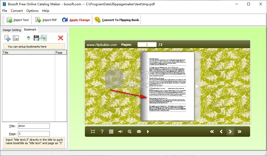 Boxoft Free Online Catalog Maker(电子书制作工具)