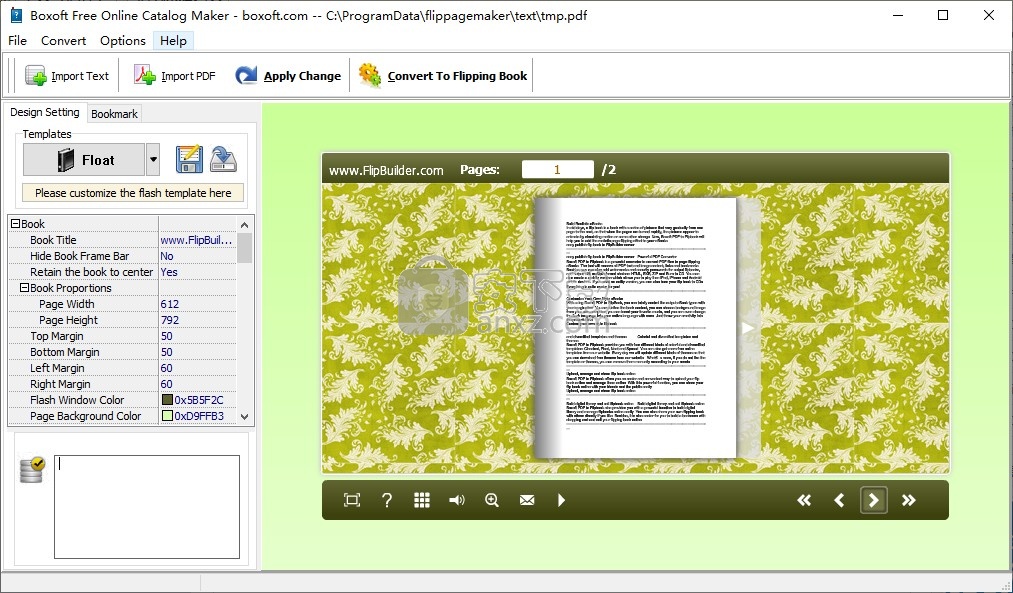 Boxoft Free Online Catalog Maker(电子书制作工具)