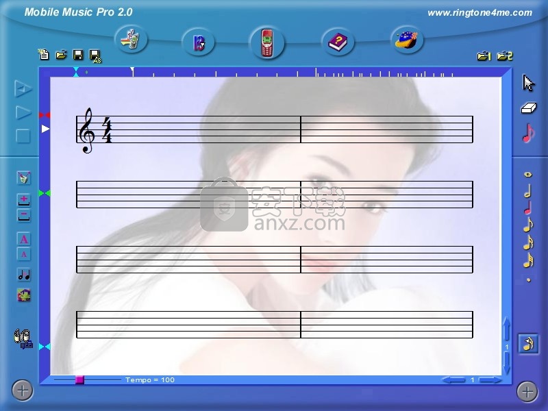 Mobile Music Pro(多功能手机铃声制作与设计工具)