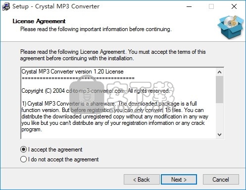 Crystal MP3 WAV Converter(多功能音频格式转换工具)