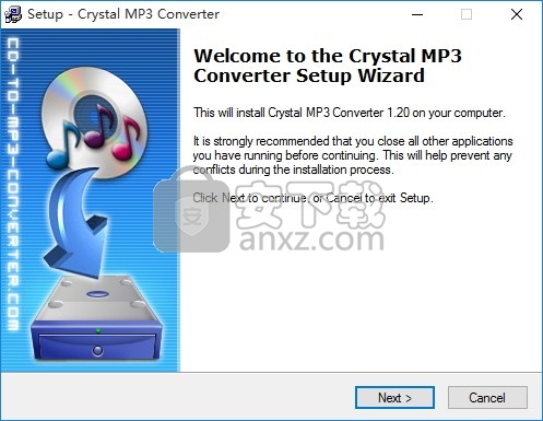 Crystal MP3 WAV Converter(多功能音频格式转换工具)