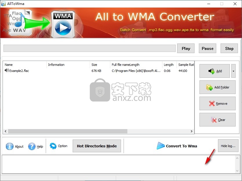 Boxoft All to Wma Converter(WMA音频格式转换器)