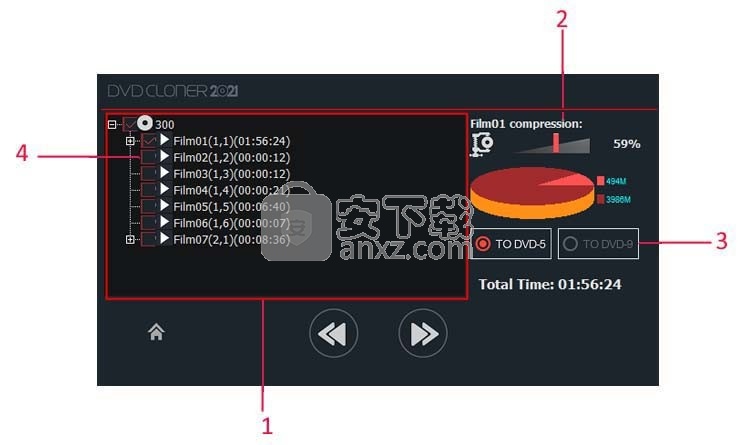 DVD-Cloner 2021(多功能光盘复制与翻录工具)