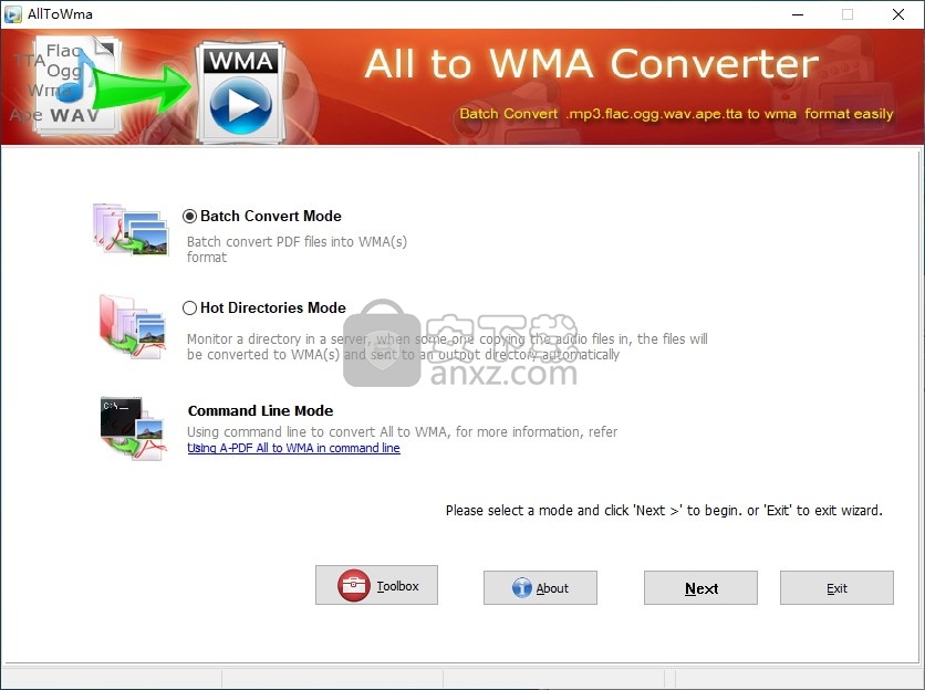 Boxoft All to Wma Converter(WMA音频格式转换器)