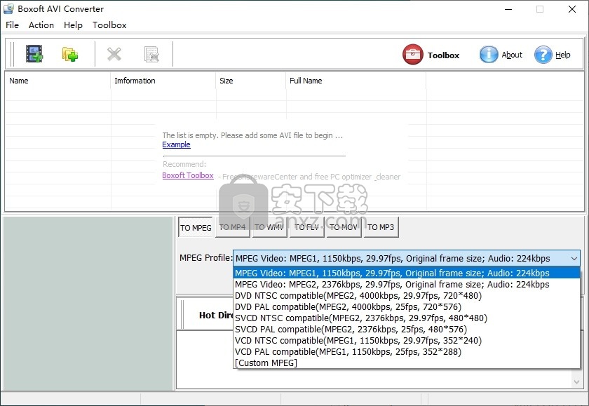 Boxoft AVI Converter(AVI视频格式转换器)