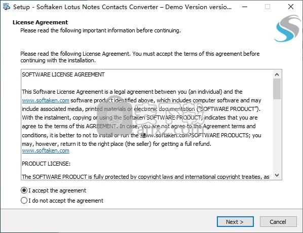 Softaken Lotus Notes Contacts Converter(Lotus Notes联系人转换器)