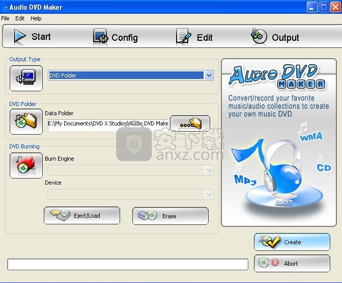 Audio DVD Maker(多功能音频媒体文件制作工具)