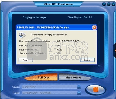 Xilisoft DVD Copy Express(多功能光盘刻录与复制工具)