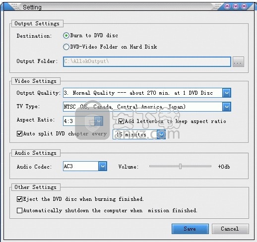 Allok Video to DVD Burner(多功能视频文件刻录与复制工具)