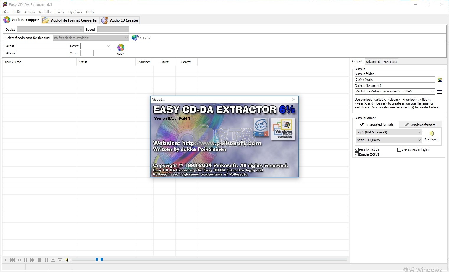 Easy CD-DA Extractor(多合一音频转换与提取工具)