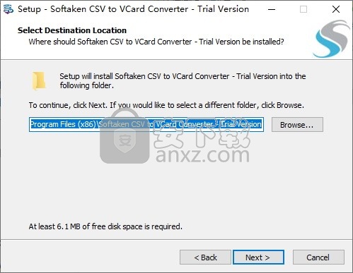 Softaken CSV to VCard Converter(CSV转VCard格式转换器)