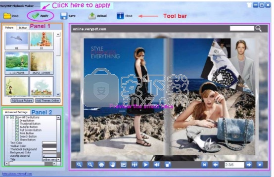 VeryPDF Flipbook Maker(动画书制作软件)