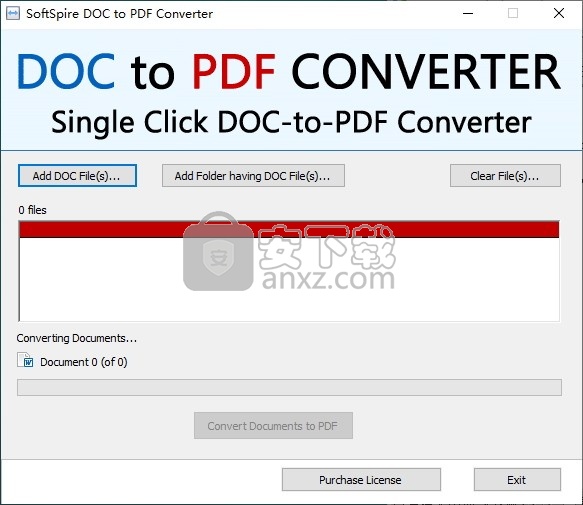 SoftSpire DOC to PDF Converter(DOC转PDF转换器)