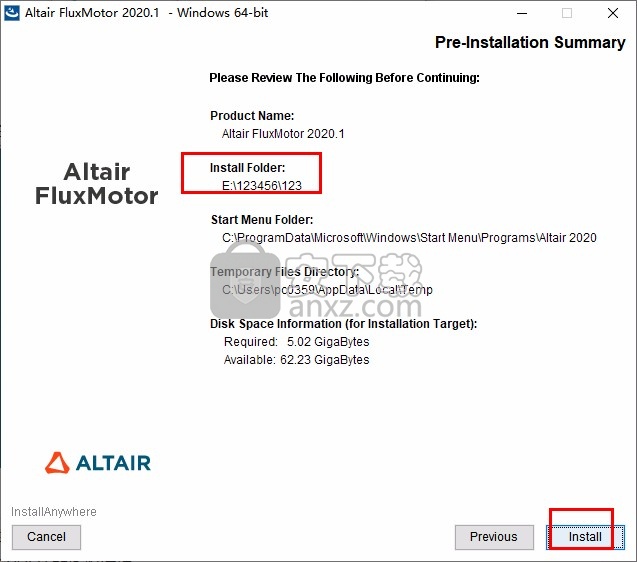 Altair FluxMotor 2020.1.0 x64补丁