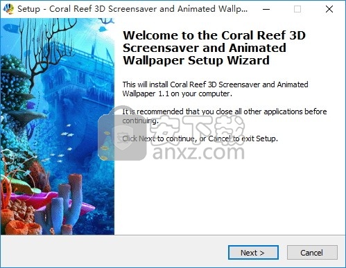 Coral Reef 3D Screensaver(珊瑚礁3D屏幕保护程序)