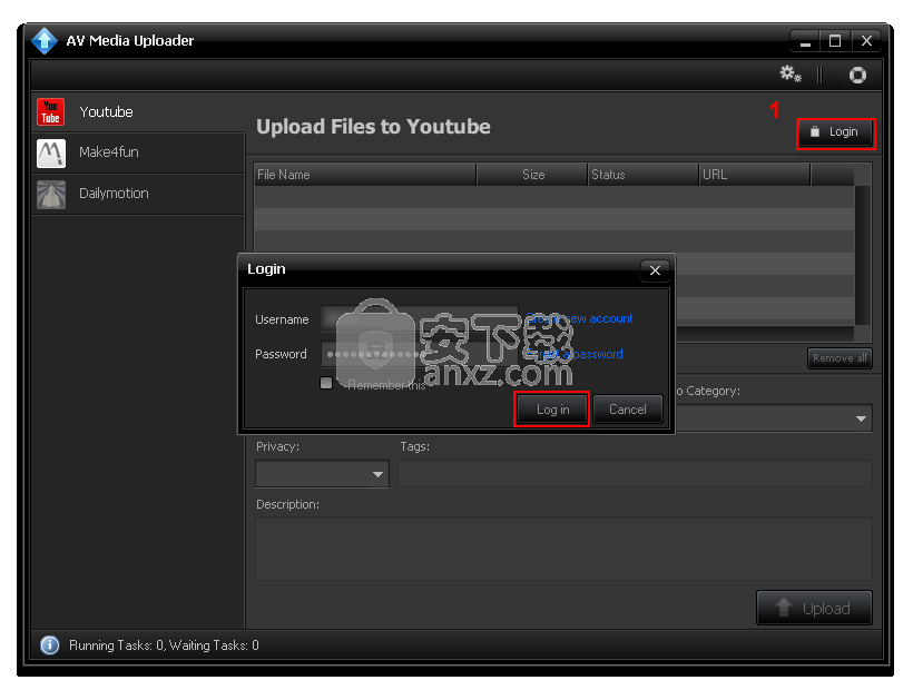 AV Media Uploader(多功能多媒体文件上传与管理器)