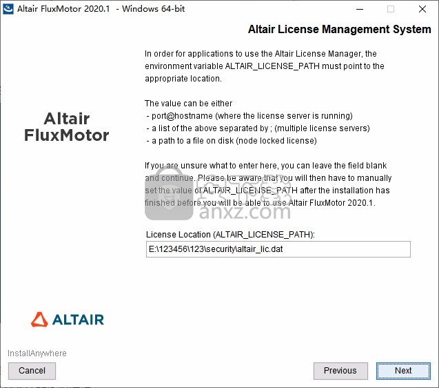 Altair FluxMotor 2020.1.0 x64补丁