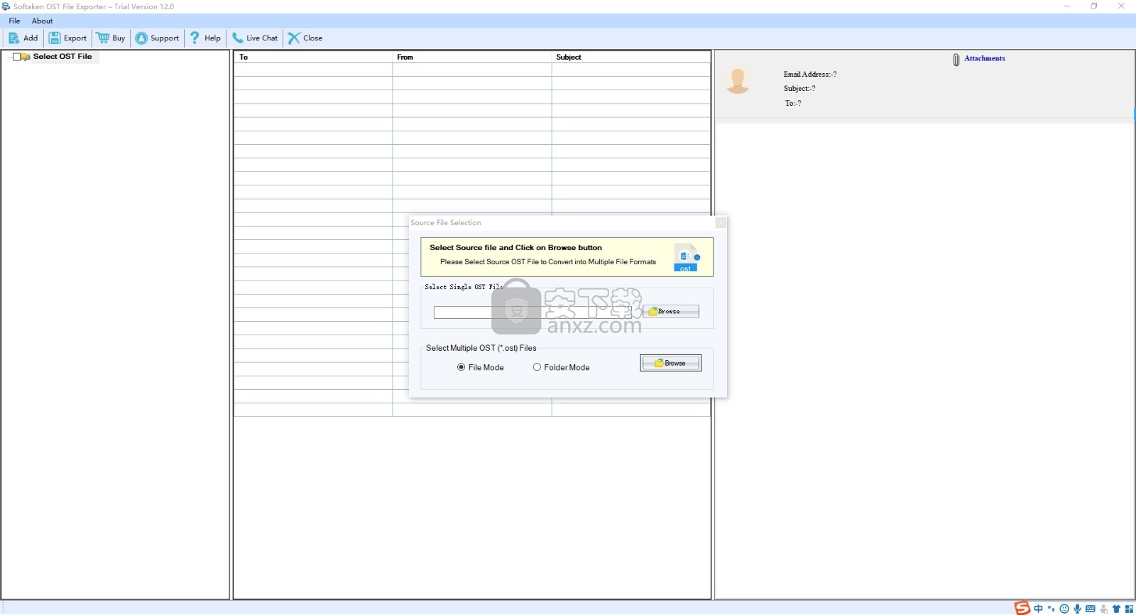 Softaken OST to PST Converter(OST转PST转换器)