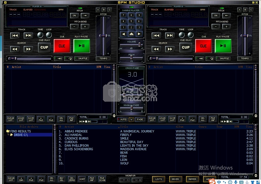 BPM Studio(多功能DJ双CD模拟软件)
