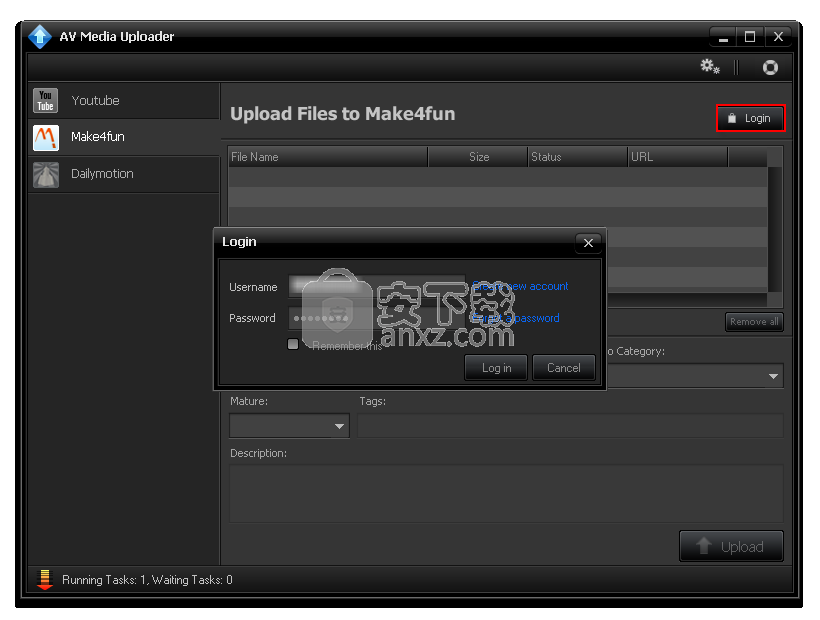 AV Media Uploader(多功能多媒体文件上传与管理器)