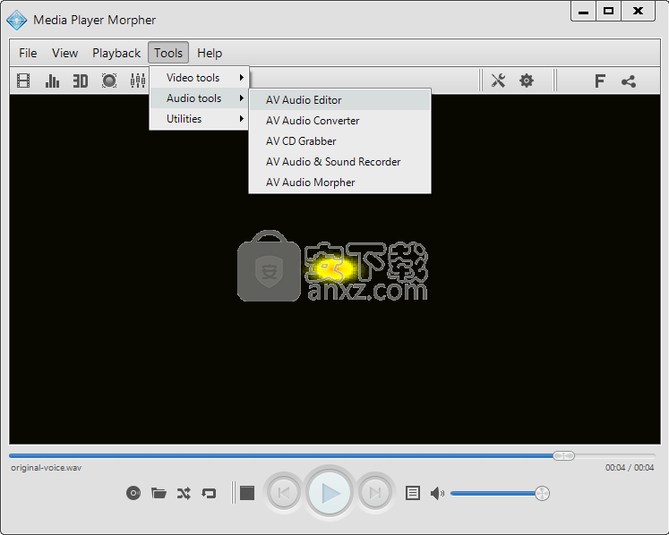 AV Audio Editor(多功能音频文件编辑与管理器)