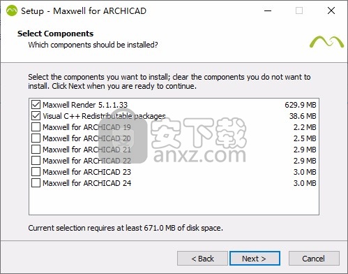 NextLimit Maxwell v5.1.2 for ArchiCAD文件