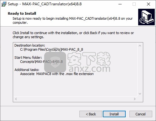 Concepts NREC MAX-PAC 8.8.6.0文件