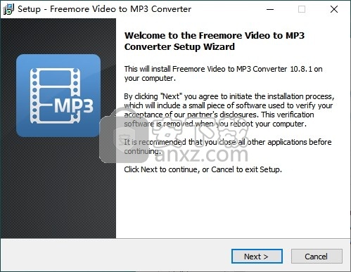 Freemore Video to MP3 Converter(视频转mp3格式转换器)