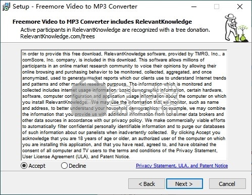 Freemore Video to MP3 Converter(视频转mp3格式转换器)