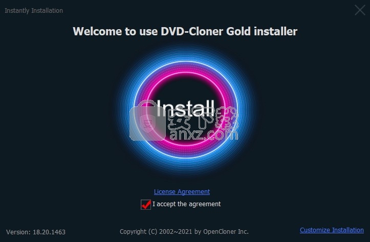 DVD-Cloner Gold 2021(DVD克隆工具)