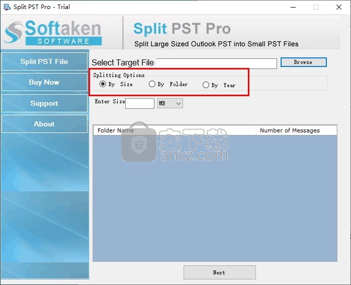 Softaken Split PST Pro(PST分割工具)