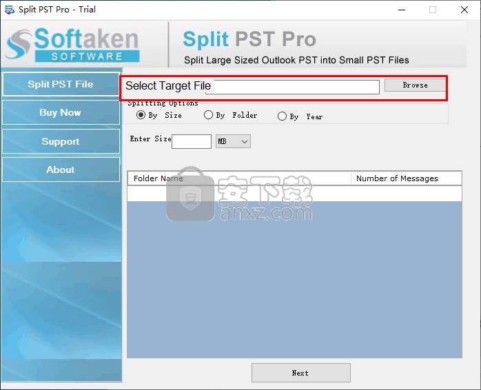 Softaken Split PST Pro(PST分割工具)