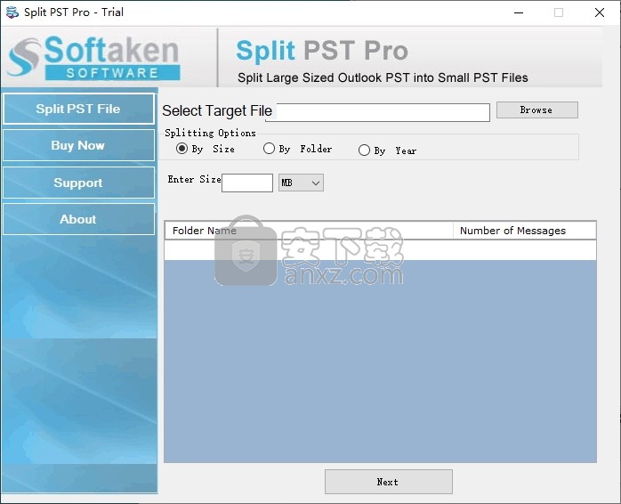 Softaken Split PST Pro(PST分割工具)