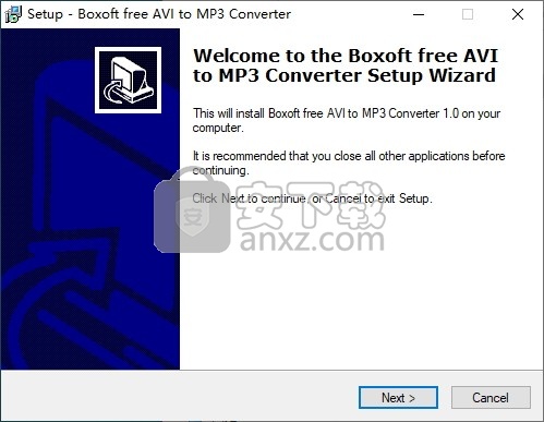 Boxoft free AVI to MP3 Converter(AVI转MP3格式转换器)