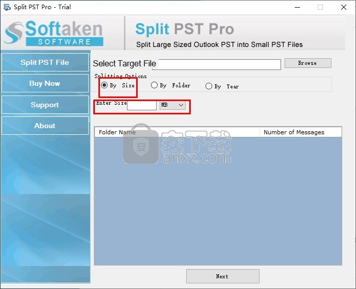 Softaken Split PST Pro(PST分割工具)