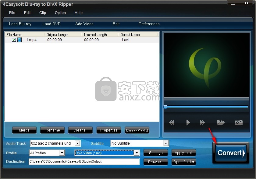 4Easysoft Blu-ray to DivX Ripper(蓝光转DivX转换器) 