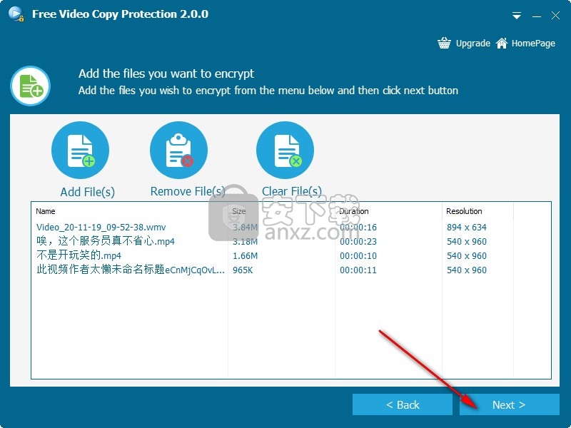 Free Videos Copy Protection(免费视频加密软件)