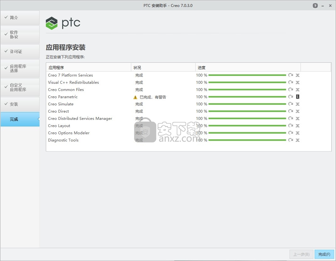 PTC Creo 7.0.3 x64补丁