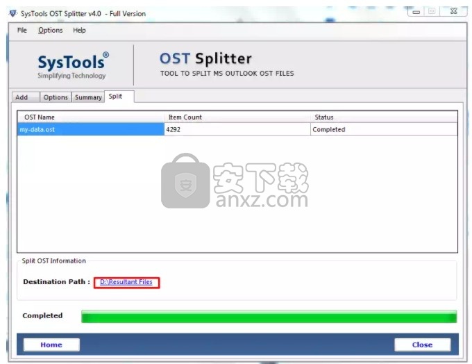SysTools OST Splitter(OST拆分工具)